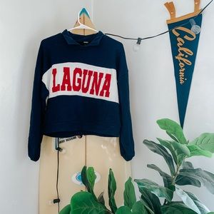 Laguna Collared Sweatshirt